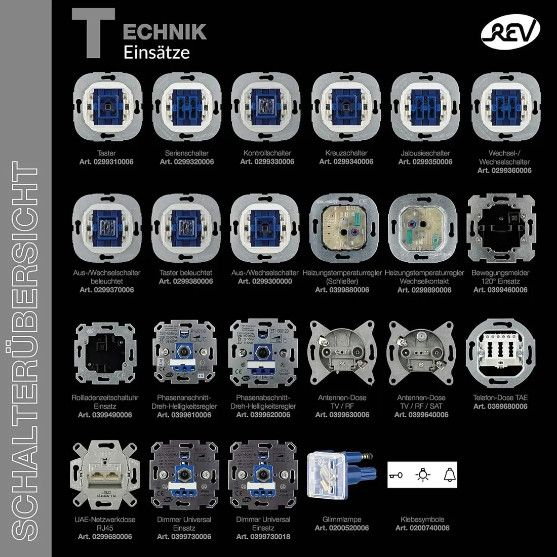 ramka-poczworna-revrittergmbh-bialy