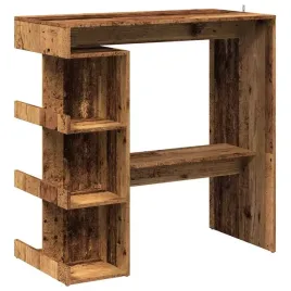stolik-barowy-z-polkami-stare-drewno-100x48x1015-cm