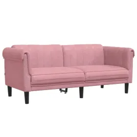 sofa-dwuosobowa-rozowa-aksamit