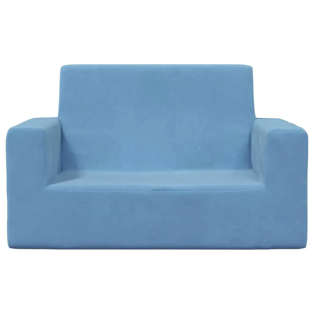 2-os-sofa-dla-dzieci-niebieska-miekki-plusz-stan-nowy