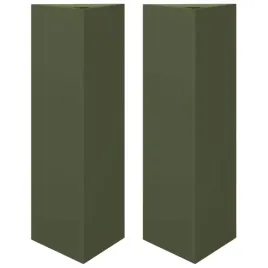 donice-ogrodowe-2-szt-oliwkowe-trojkatne-30x26x75-cm