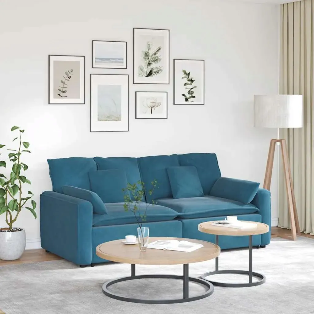 sofa-modulowa-z-poduszkami-niebieska
