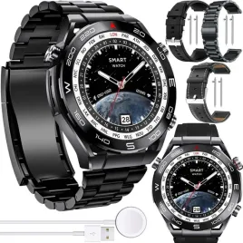 smartwatch-meski-zegarek-polskie-menu-funkcja-pomiaru-cukru-zestaw-3-paskow