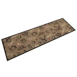 dywanik-kuchenny-z-motywem-morning-brazowy-45x150-cm