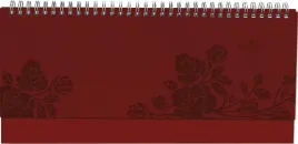 tisch-querkalender-nature-line-flower-2024