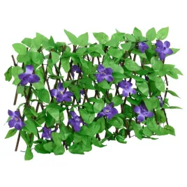 vidaxl-kratka-ze-sztucznym-bluszczem-rozsuwana-zielona-180x20-cm