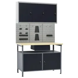 stolik-roboczy-z-trzema-panelami-sciennymi-i-szafka