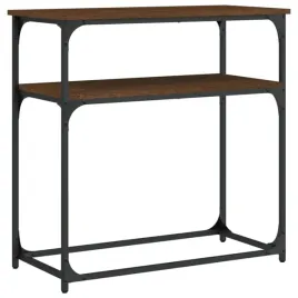 stolik-konsolowy-brazowy-dab-75x355x75-cm