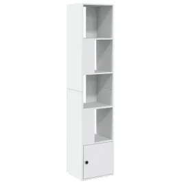 biblioteczka-z-4-polkami-i-szafka-drewnopochodna-biala-40x36x189-cm