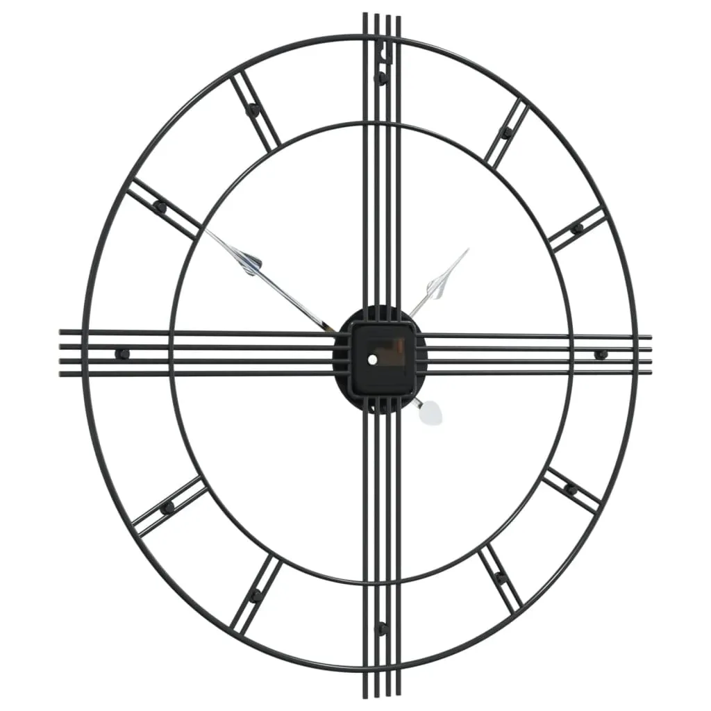 zegar-scienny-czarny-o60-cm-zelazo-stan-nowy