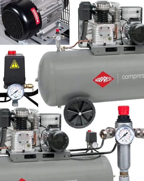 Kompresor dwutłokowy HK 700-300 Pro 11 bar 5.5 KM/4 kW 400V 476 l/min 270 l
