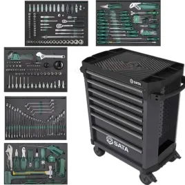sata-wozek-narzedziowy-7-szuflad-st95113g-pro-szary-239-narzedzi-w-piankach