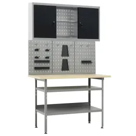 stolik-roboczy-z-trzema-panelami-sciennymi-i-szafka