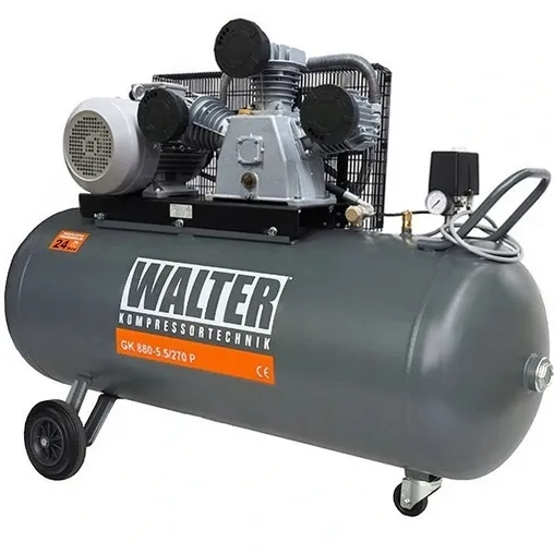 KOMPRESOR TŁOKOWY OLEJOWY SPRĘŻARKA GK 880-5,5/270 740L/MIN 5,5KW WALTER