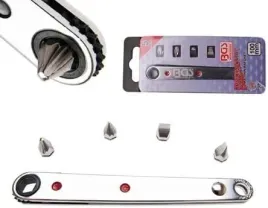 bgs-klucz-grzechotka-z-bitami-5szt-100mm-do-miejsc-trudno-dostepnych