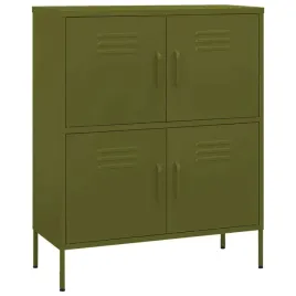 stalowa-szafka-oliwkowa-zielen-80x35x1015-cm-z-4-drzwiami-i-2-polkami