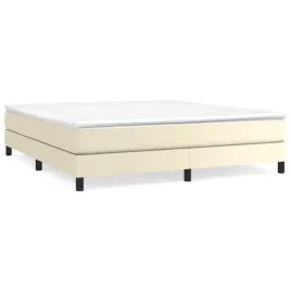 rama-lozka-203-x-160-x-25-cm-kremowa-sztuczna-skora