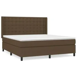 lozko-kontynentalne-z-materacem-203-x-183-x-118-128-cm-ciemny-braz