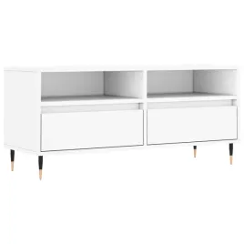 szafka-pod-tv-biala-100x345x445-cm-material-drewnopochodny