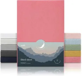 2x-przescieradlo-laleni-premium-dla-dzieci-100percent-bawelna-40x75x10cm-koralowy