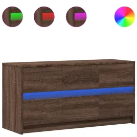 szafka-pod-tv-z-led-brazowy-dab-100x34x50-cm
