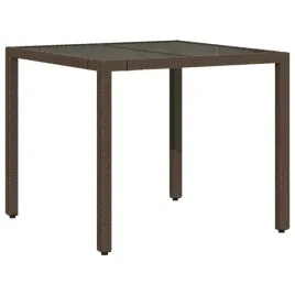 stol-ogrodowy-brazowy-ze-szklanym-blatem-90-x-90-x-75-cm