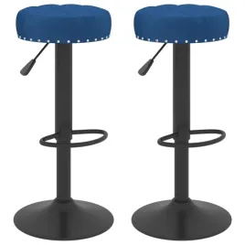 stolki-barowe-2-szt-niebieskie-tapicerowane-aksamitem