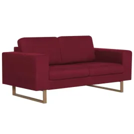 sofa-2-osobowa-tapicerowana-tkanina-kolor-czerwonego-wina
