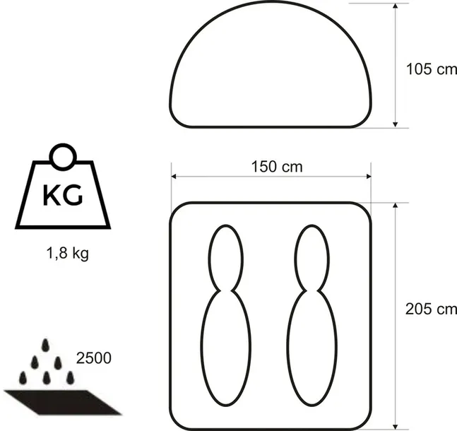 namiot-turystyczny-domepack-2-acamper-liczba-sypialni-inna