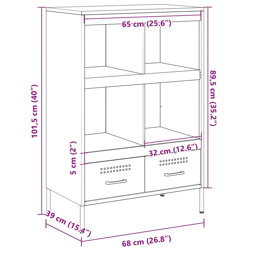 szafka-rozowa-68x39x1015-cm-stal-stan-nowy