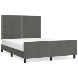 rama-lozka-z-zaglowkiem-aksamitna-ciemnoszara-203-x-146-x-118-128-cm