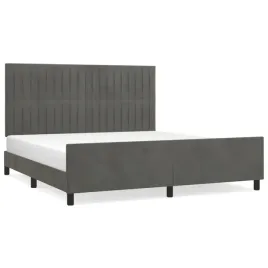rama-lozka-z-zaglowkiem-ciemnoszara-203-x-186-x-118-128-cm