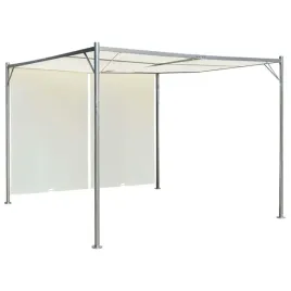 pergola-z-regulowanym-dachem-smietankowa-3x3-m-stalowa