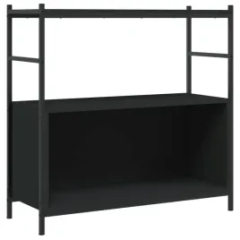 biblioteczka-industrialna-z-drewna-i-metalu-czarna-80x30x785-cm