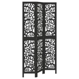 parawan-pokojowy-3-panelowy-czarny-lite-drewno-paulowni