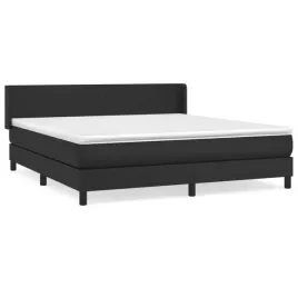 lozko-kontynentalne-z-materacem-203-x-163-x-78-88-cm-czarne-bialo-cza