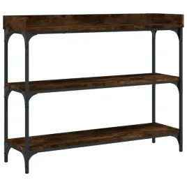 stolik-konsolowy-z-polkami-przydymiony-dab-100x30x80-cm