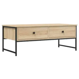 stolik-kawowy-z-2-szufladami-dab-sonoma-101x49x395-cm-metalowa-rama