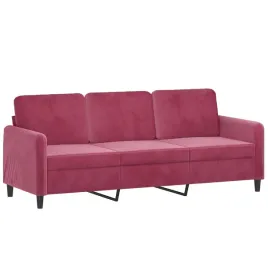 sofa-3-osobowa-winna-czerwien-180-cm-obita-aksamitem