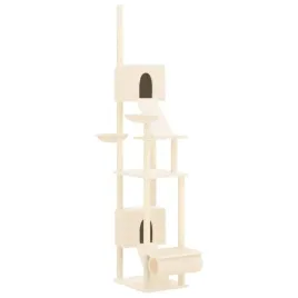 drzewko-dla-kota-od-podlogi-po-sufit-kremowe-277-303-cm