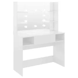 stolik-do-makijazu-z-led-100x40x135-cm-mdf-lsniacy-bialy