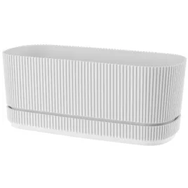 doniczka-plastikowa-z-podstawka-oslonka-29x13-cm-mat-biala-prazkowany-wzor