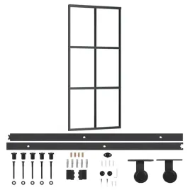 drzwi-przesuwne-z-osprzetem-szklo-esg-i-aluminium-90x205-cm