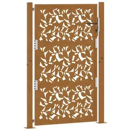 brama-ogrodowa-105x155-cm-stal-nierdzewna-wzor-liscia