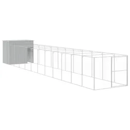buda-dla-psa-z-wybiegiem-jasnoszara-214x1273x181-cm-stal