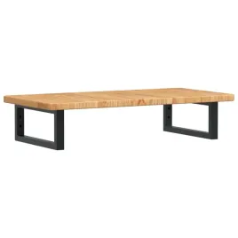 polka-scienna-pod-umywalke-stal-i-lite-drewno-debowe