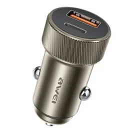 ladowarka-samochodowa-awei-c-857-33w-usb-a-usb-c-brazowa-brown