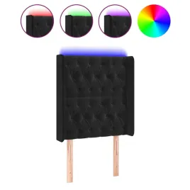 zaglowek-do-lozka-z-led-czarny-83x16x118-128-cm-aksamit