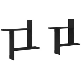 polki-scienne-2-szt-czarny-dab-50x12x50-cm