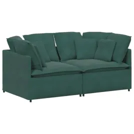 sofa-modulowa-z-poduszkami-aksamitna-ciemnozielona